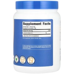 Nutricost, L-цитруллин малат 2:1, без добавок, 600 г (1,3 фунта)